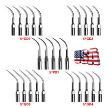 25 PCS Dental Ultrasonic Scaler Tips Fit DTE SATELEC Scaling Handpiece GD1-PD1 2024 - buy cheap