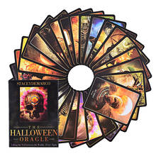 The Halloween Oracle Lifting the Veil between the Worlds Every Night 36 Tarot Cards Deck Family Party Board Game Drop Shipping 2024 - buy cheap