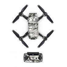 27 стилей камуфляжная наклейка из ПВХ для корпуса дрона DJI Spark + пульты дистанционного управления + 3 защитных чехла для аккумулятора 2024 - купить недорого