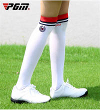 PGM-calcetines de Golf para mujer, medias altas y finas, suaves, transpirables, deportivas, para tenis, bicicleta 2024 - compra barato