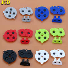 JCD 5 Set Colorful Rubber Conductive Buttons A-B D-pad for GameBoy Advance for GBA Silicone Start Select Keypad 2024 - buy cheap