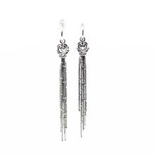 Woman Earrings Enchanted Tassels Drop Earrings Elegant Jewelry Making 925 Original Silver Fashion Earring 2024 - buy cheap