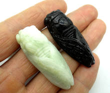 wholesale Natural stone Chinese stone hand-carved statue of fish amulet pendant for diy Jewelry making necklace Accessories 2024 - buy cheap