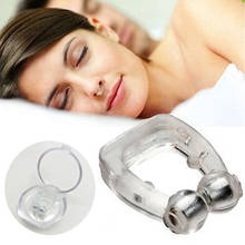 1PC Magnetic Anti Snoring Nasal Dilator Stop Snore nose clip device Easy Breathe Improve Sleeping For Men/Women Tray Sleeping 2024 - buy cheap