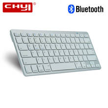 CHYI Wireless Bluetooth Keyboard 78 Keys Slim Computer BT 3.0 Keypad For Apple Tablet For IOS Windows Android 2024 - buy cheap
