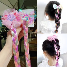 Cinta trenzada para el pelo para niña pequeña, accesorios para el cabello, tocado, corbata 2024 - compra barato