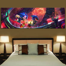 Cuadros Anime Super Sonic Video Games Home Decor Posters Canvas Print Wall Art Decor Oil Paintings Decal Pictures Decoration 2024 - buy cheap