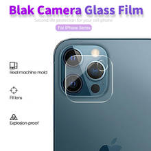 Película de vidro temperado para câmera traseira, proteção de lente para apple iphone 12 mini pro max se 2020 com tecido 2024 - compre barato