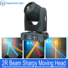 Luz Sharpy Beam 2r de cabeza móvil, foco de 132W, DMX, 16/20CH, 2R, 2R, 132W 2024 - compra barato