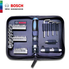 Bosch 38-piece Screwdriver Bit Socket Set Soft Box Portable Power Tool Accessories Hand Tool Set 2024 - buy cheap