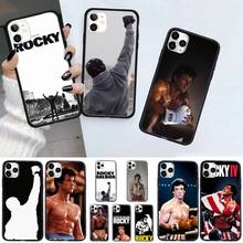 Rocky Balboa-funda de teléfono bóxer de alta calidad para iPhone, 11, 12 pro, XS, MAX, 8, 7, 6, 6S Plus, X, 5S, SE, 2020, XR 2024 - compra barato