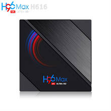 H96Max ТВ-приставка ОС Android 10,0 2,4G/5G Wifi Смарт ТВ-приставка Allwinner H616 Процессор четырехъядерный телеприставка Поддержка 6k H.265 BT 4,0 2024 - купить недорого