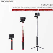 Aluminum Alloy Insta360 OneR Extension Rod Handheld Retractable Selfie Stick for Insta360 One R/OM 4/GoPro 9/Osmo Action/Pocket 2024 - buy cheap