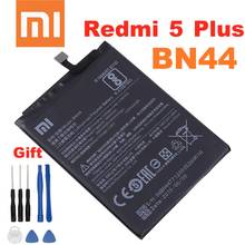 Xiao Mi Xiaomi Original Phone Battery BN44 For Xiaomi Redmi 5 Plus Replacement Battery 4000mAh + Free Tools 2024 - buy cheap