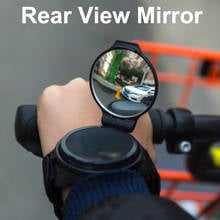 Bike Rearview Mirror Bicycle Wrist Mirror Bicycle 360 Degree Adjustable Cycling Rear View Mirror Safety Reflector Bike Accessori 2024 - buy cheap