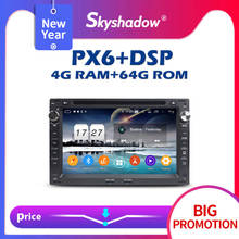 PX6 DSP IPS автомобильный dvd-плеер Android 9,0 4G + 64G GPS карта RDS радио wifi Bluetooth 5,0 для VW Passat B5 Golf Polo Bora Jetta skoda 2024 - купить недорого