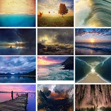 5D DIY Full Square Diamond Painting Sunset Landscape Wonder Seascape Embroidery Mosaic Pattern Cross Stitch Kit Home Decoration 2024 - buy cheap