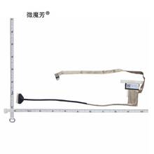 Cable flexible de pantalla de vídeo para ordenador portátil Toshiba, cable de cinta de pantalla LED LVDS, LCD, para Toshiba C55-B, C55D, C55T, C55D-B, C50D, C55T-B, DC02001YG00 2024 - compra barato