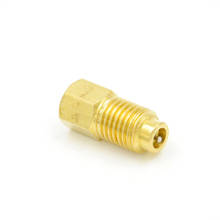 10mm Adapter R12 To R134a Fitting Adapter Outter 1/2" ACME Inner 1/4'' SAE Male Tool Parts Gold Color 2024 - buy cheap