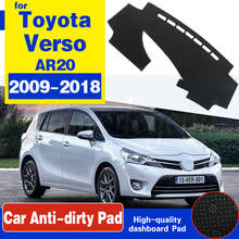 Capa protetora para painel de toyota versão 2009-2018, capa e protetor antiderrapante para ar20 sportsvan, modelos 2013, 2014, 2016 2024 - compre barato