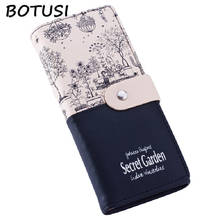 BOTUSI Women Wallets Ladies Card Purse Clutch Female Carteras Mujer Monederos Women's Bag Feminina Clutch Wallet Long Purses 2024 - buy cheap