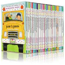28 livros/set junie b. Jones livros de leitura completos em inglês, livros do campo high school, livro de leitura 2024 - compre barato