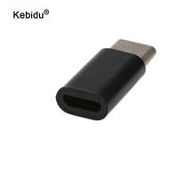 Адаптер kebidu USB 3,1 Type-C папа-микро USB мама, конвертер для Xiao Mi 4C 4S 5 OnePlus Two 2 Nexus 5X 6P 2024 - купить недорого