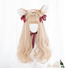 CosplayMix-Peluca de pelo largo ondulado para mujer, pelo largo ondulado de 70CM, resistente al calor, para Cosplay, Lolita, fiesta, con gorro 2024 - compra barato