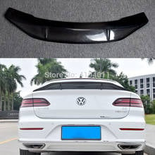 High Quality Carbon Fiber Rear Spoiler Wing Trunk Boot Lid Cover Decoration For Volkswagen New Passat CC Spoiler 2018-2019 2024 - buy cheap