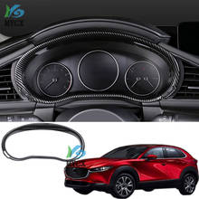 Car Instrument Panel Decoration Frame Carbon Fiber Style Modification for Mazda CX30 CX-30 2020 2021 Car Accessories 2024 - buy cheap