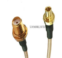 50pcs Straight Gold Plated TS9 Male TO SMA Female Bulkhead RF Straight Extension Pigtail coax RG316 Cable 10/15/20/30cm 2024 - buy cheap