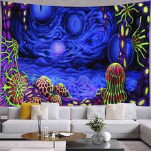 Abstract Mandala Tapestry Hippie Macrame Wall Hanging Boho Decor  Witchcraft for living room bedroom 2024 - buy cheap