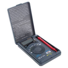 Xb866 mini voltímetro digital de bolso, ferramenta de teste lcd voltímetro de alcance automático ac/dc 2024 - compre barato