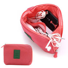 2pcs Digital Accessories Storage Bag Portable USB Cable Earphone Charge Organizer Makeup Bag Travel Pouch 2024 - buy cheap