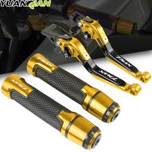 Palancas de embrague de freno extensibles, accesorios de motocicleta, empuñaduras de manillar, extremos para YAMAHA T-MAX TMAX 500 530 2008 2009-2018 2024 - compra barato