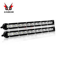 Zarkor-Barra de luz LED de trabajo para todoterreno, 13 ", para motocicleta, 4X4, 4WD, camión, ATV, SUV, coche, motocicleta, Tractor, camión 2024 - compra barato