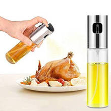 BBQ Oil Spray Bottle Leak-proof Drops Oil Dispenser Stainless Steel Olive Vinegar Sprayer Pot Seasoning Kettle Home Kitchen Tool 2024 - buy cheap