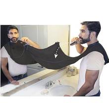 Pongee Beard Shave Apron Bib Trimmer Razor Holder Rack Hair Shave Apron Shaving Shaver Holder Bathroom Organizer Gift for Man 2024 - buy cheap