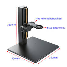 Industrial Electron Microscope Camera Lens Precision Fine Adjustment 50mm Worktable High Precision Adjustment Focus Bracket 2024 - buy cheap