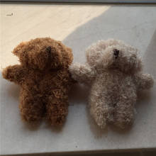 Mix Colors, Little Mini Small Cute Boy's 8CM Fluffy Plush Bear , Stuffed Animal Doll 2024 - buy cheap