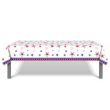 130*220cm July 4th American National Day Party Decorations Tablecloth US Flag Disposable Tableware Independence Day Tablecover 2024 - buy cheap