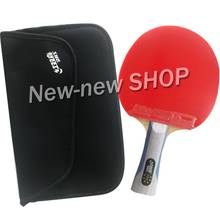 DHS 6002 Long Shakehand FL Table Tennis Ping Pong Racket + a Paddle Bag shakehandLong Handle FL 2024 - buy cheap