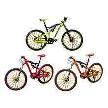 Bicicleta de metal fundido, modelo de bicicleta 1:10 para ciclismo, brinquedo diecast de montanha, coleção de veículos para presentes 2024 - compre barato