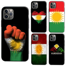 Bandeira do curdistão tpu caso para iphone xr x xs max 11 13 pro max 12 mini 6s 7 8 plus se 2020 capa coque 2024 - compre barato