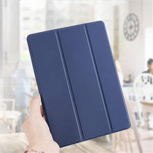 Capa tipo folio para tablet, capinha protetora compatível com apple ipad pro 10.5 ", a1709, a1701, com suporte para celular 2024 - compre barato