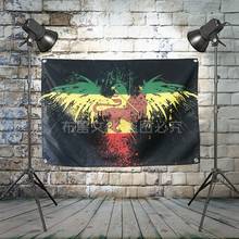 Vintage Rock 'n' Roll Hip Hop Reggae Posters Canvas Painting Four Holes Flag & Banner Office Music Studio Room Wall Decoration F 2024 - buy cheap