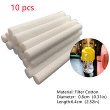 10Pcs 8mmx64mm Humidifiers Filters Cotton Swab for Humidifier Aroma Diffuser 2024 - buy cheap
