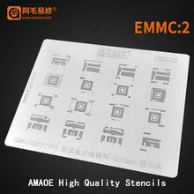 Amaoe Nand Flash EMMC EMCP UFS BGA162 BGA186 BGA254 BGA221 BGA153 BGA169 BGA Reballing Stencil Heating Reball Tin Net Template 2024 - buy cheap