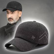 New fashion Wool Baseball Cap Women Men Snapback Winter Hats For Women Unisex Dad Hat Female Thick Warm Gorras Bone Male 2024 - buy cheap