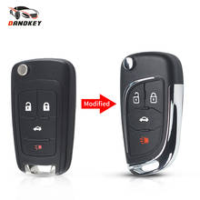 Dandkey Modified Filp Folding Car Remote Key Shell Fob For Opel Vauxhall Insignia Astra J H Zafira S516 For Chevrolet Cruze 2024 - buy cheap